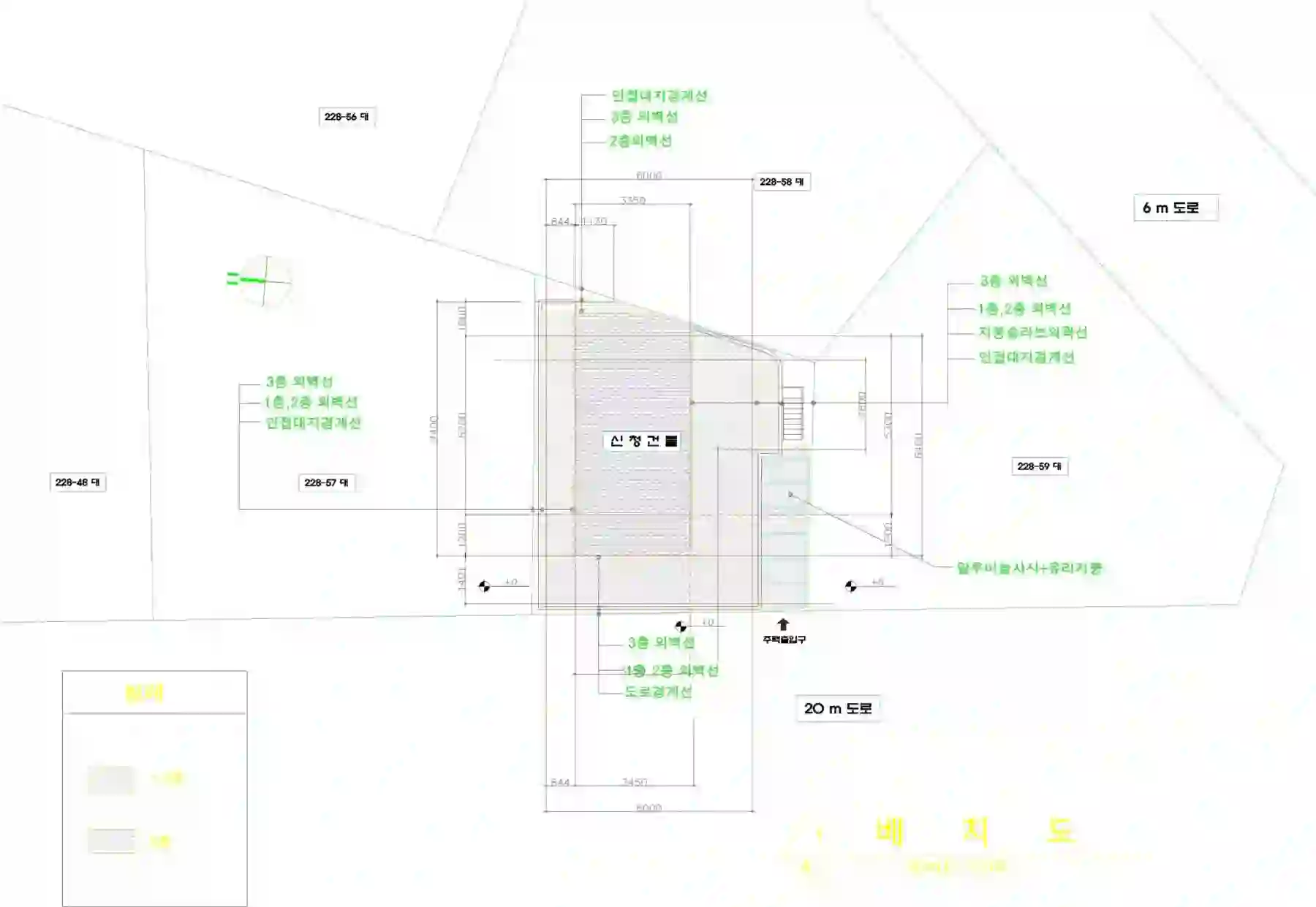 연남동 228-64 배치도 이미지